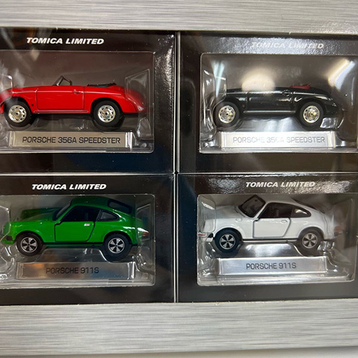 トミー トミカリミテッド ポルシェ356_911S 4台セット ミニカー 未開封品